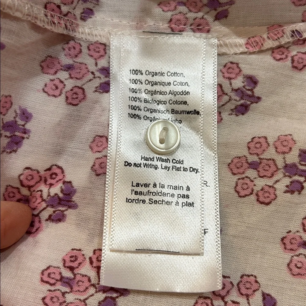 Emerson Fry India Collection Frances Blouse Bella Organic XS - Picture 12 of 14